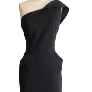 Cynthia Steffe One Shoulder Dress - Black